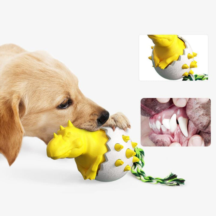Dinosaurieägg Hundtuggleksak