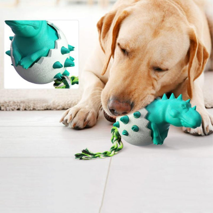 Dinosaurieägg Hundtuggleksak