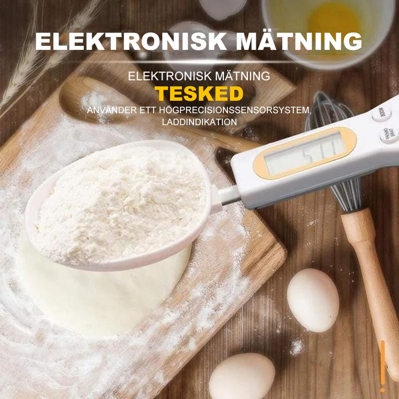 Digital köksvåg - exakt mätning