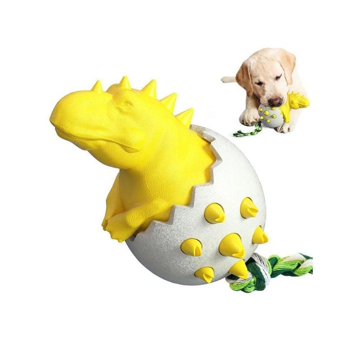 Dinosaurieägg Hundtuggleksak