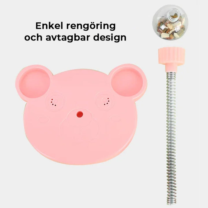 Leksak för husdjur, interaktiv bollmatare
