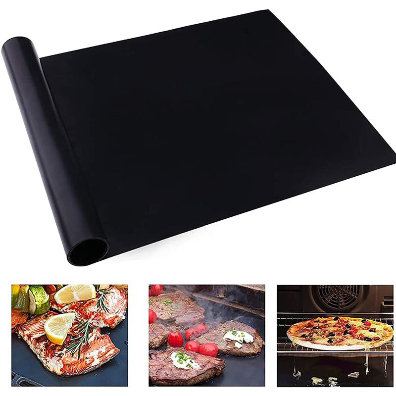 Non-Stick BBQ Grillmattor Med Skärlåda