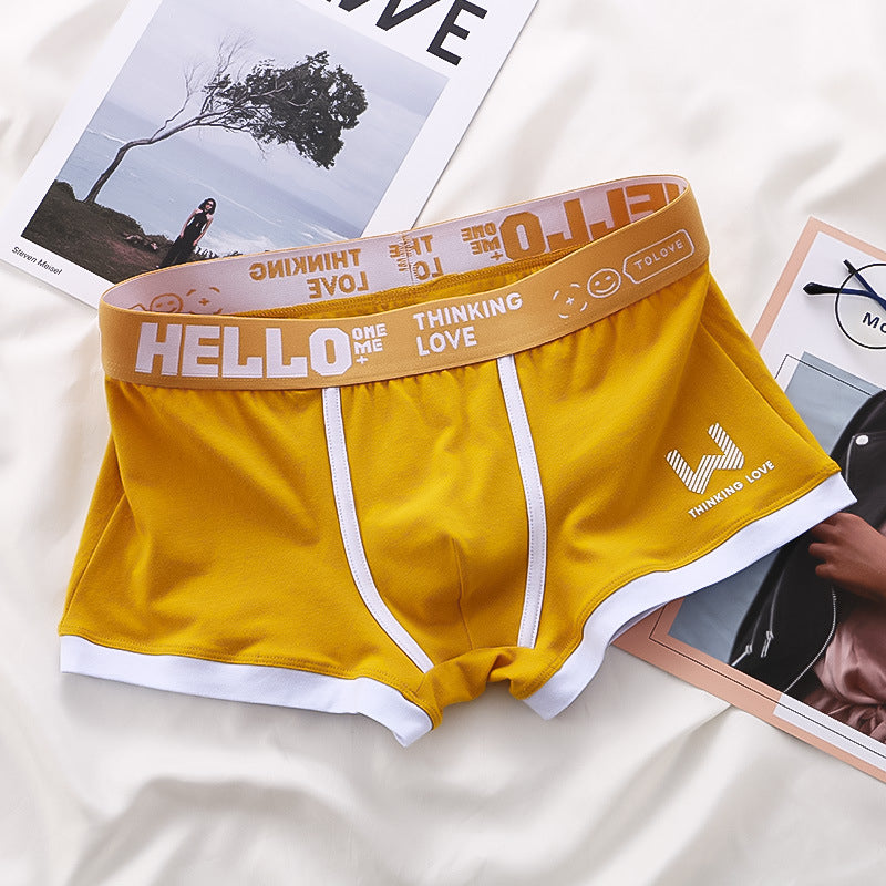 3x Tropiska HELLO Boxershorts