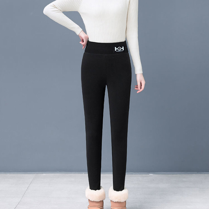 Varma fodrade leggings för kvinnor