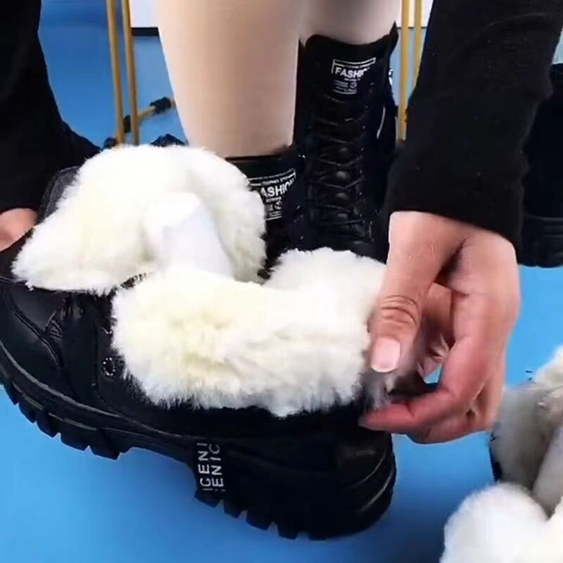 Höga varma booties