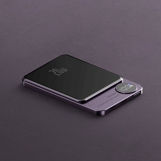 Ultratunn magnetisk trådlös Powerbank