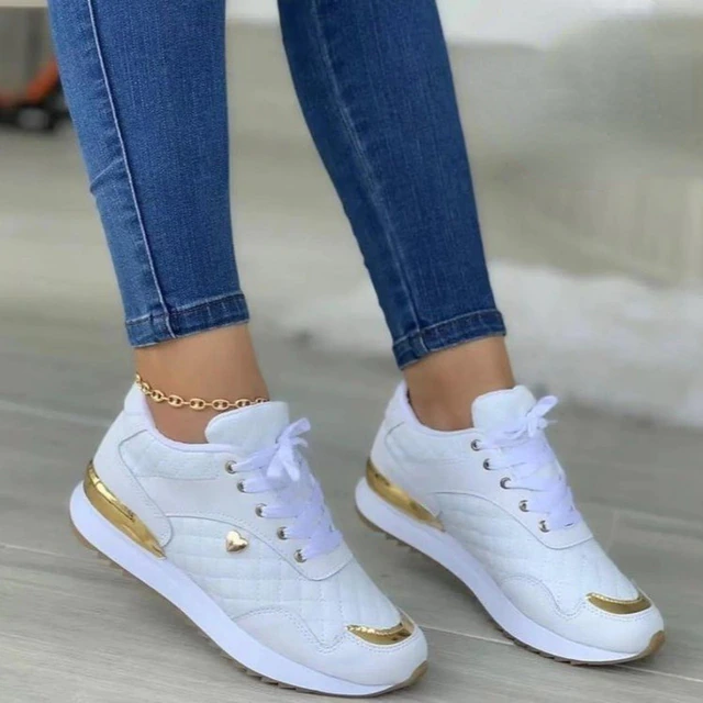 Plattformssneakers för kvinnor