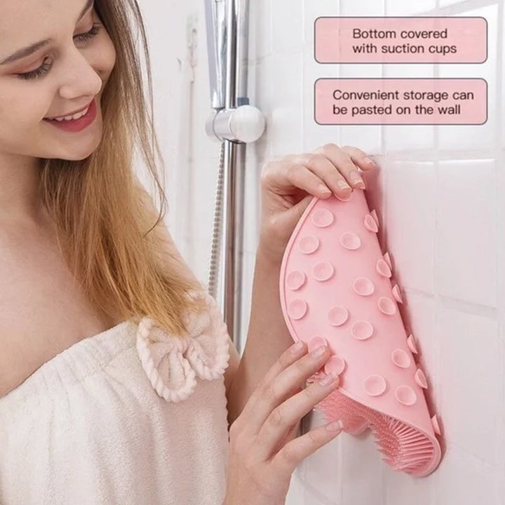 Dusch fot och ryggskrubb, massagedyna