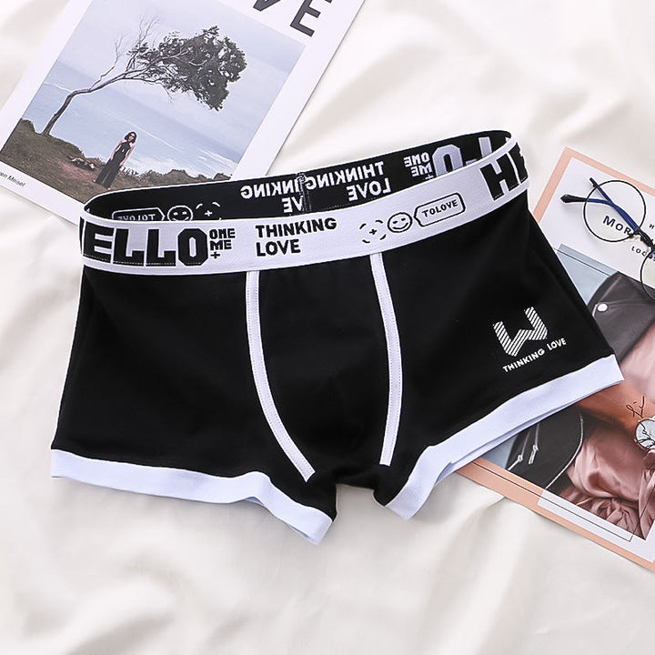 3x Tropiska HELLO Boxershorts