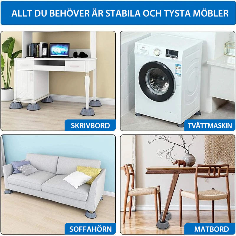 Vibrationsdämpare för tvättmaskin