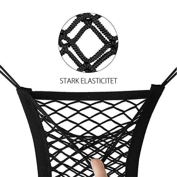 Förvaringsnät för bilsäte – Organiserad och säker bilresa