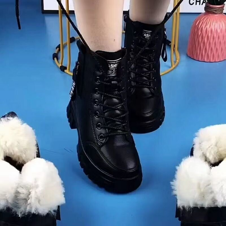 Höga varma booties