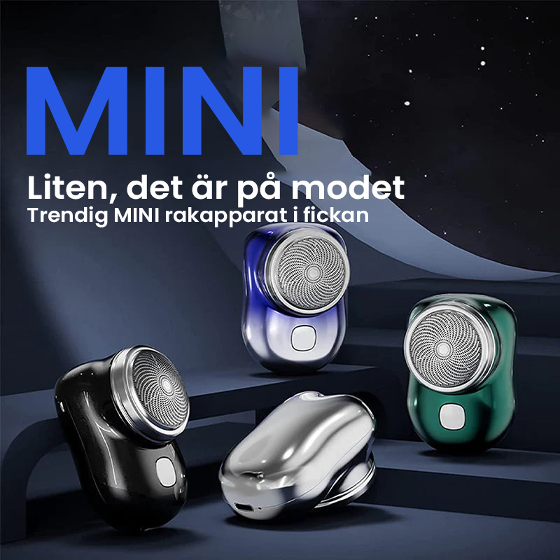 USB mini rakapparat för snabb och smidig rakning