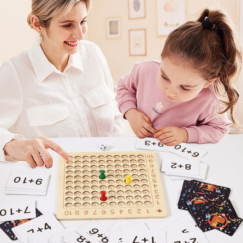 Multiplikationsspel I Trä