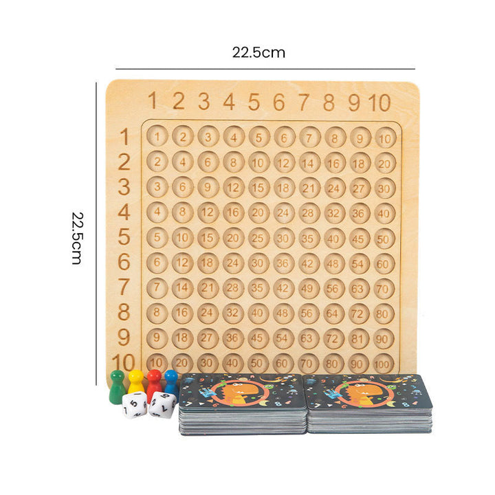 Multiplikationsspel I Trä