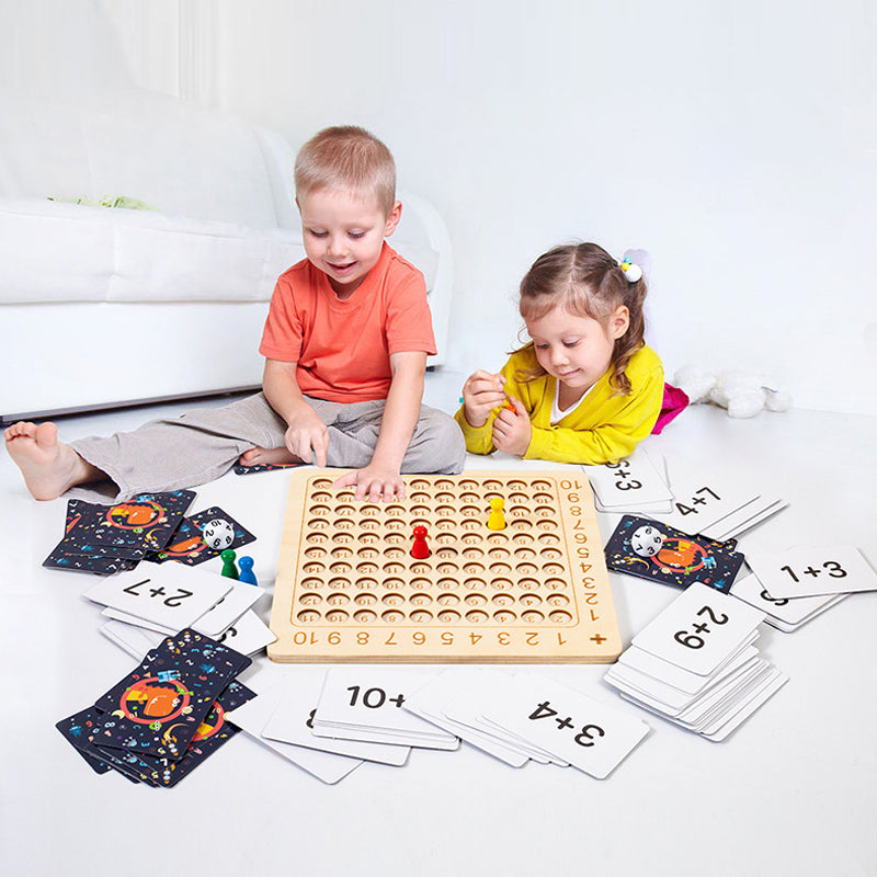 Multiplikationsspel I Trä