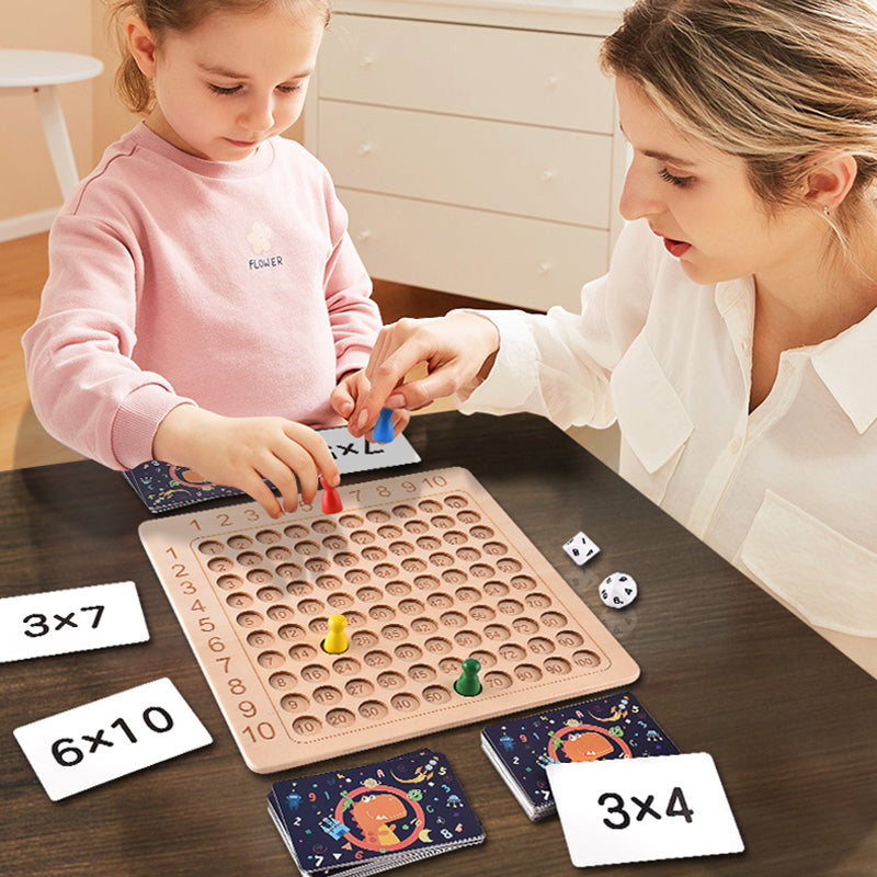 Multiplikationsspel I Trä