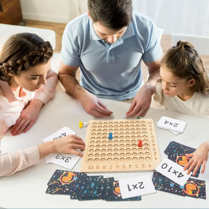 Multiplikationsspel I Trä
