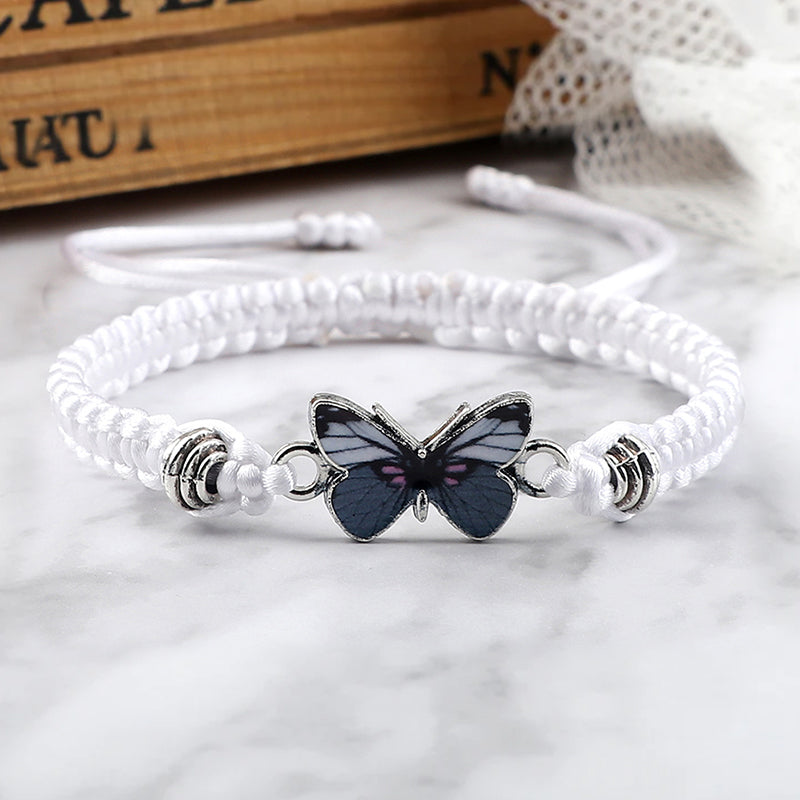 Fjäril Charm Armband