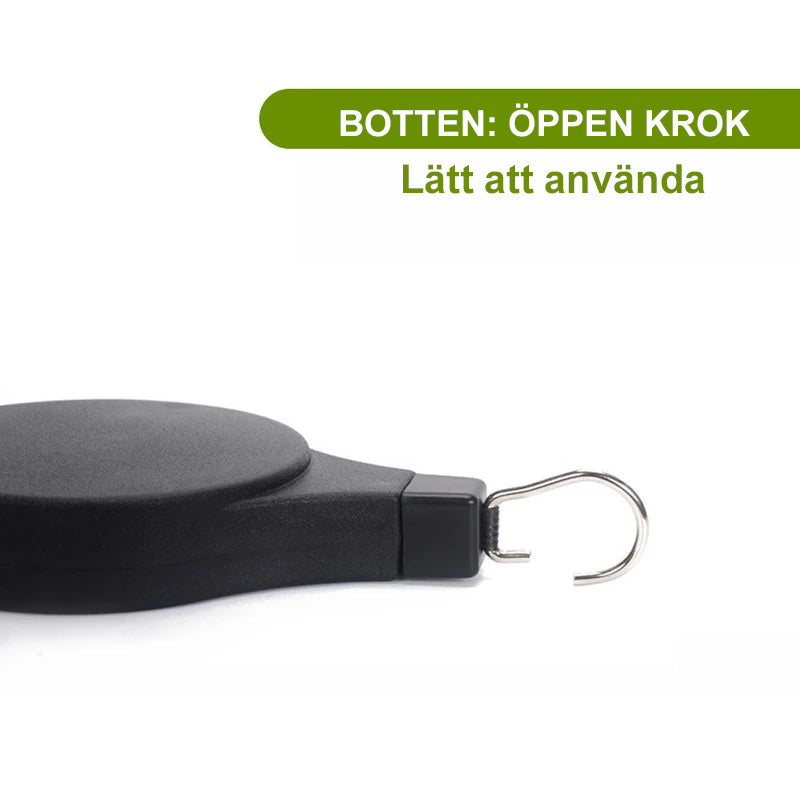 Infällbar krok för trädgårdskorgar, krukor & fågelmatare