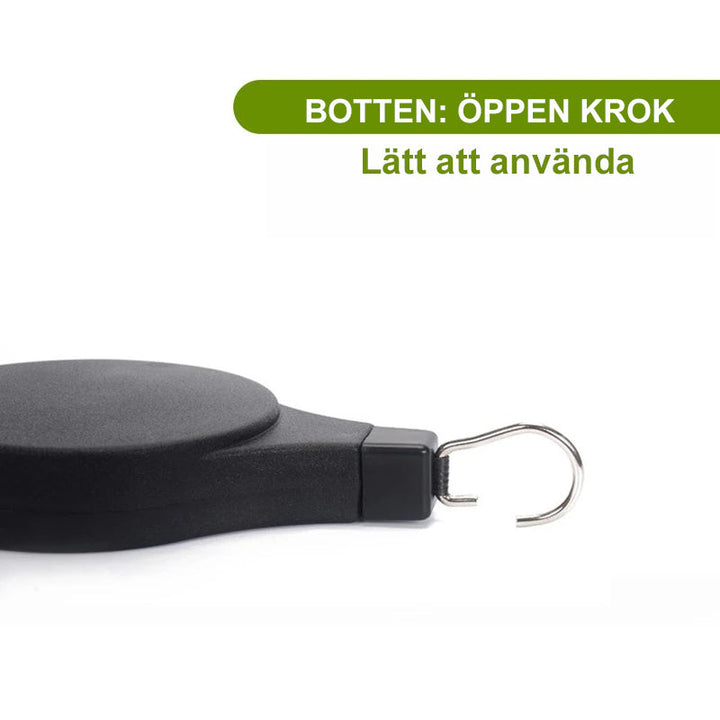 Infällbar krok för trädgårdskorgar, krukor & fågelmatare