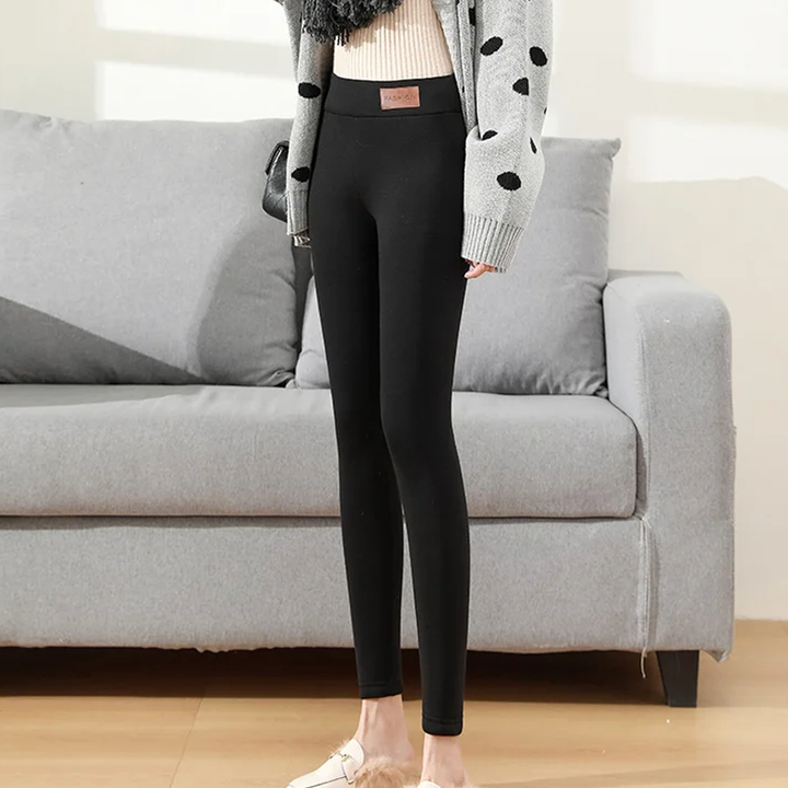 Varma fodrade leggings för kvinnor