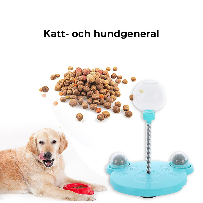Leksak för husdjur, interaktiv bollmatare