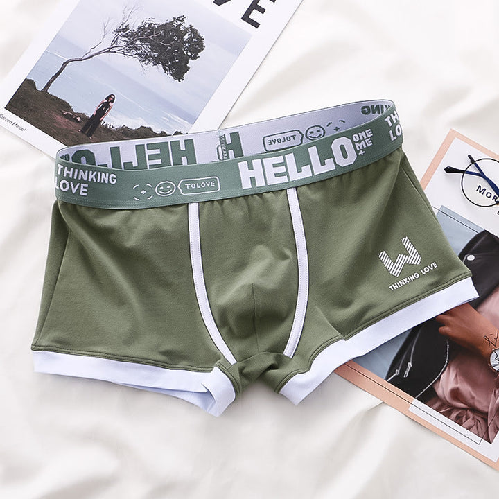 3x Tropiska HELLO Boxershorts