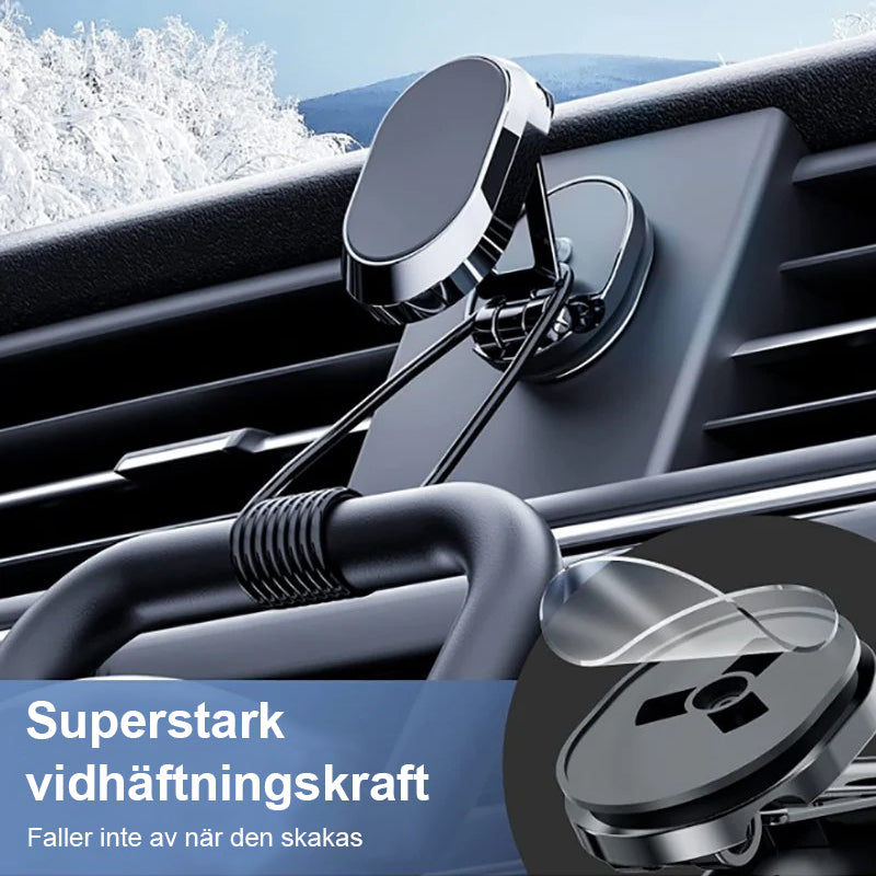 Magnetisk biltelefonhållare – Justerbar och stark