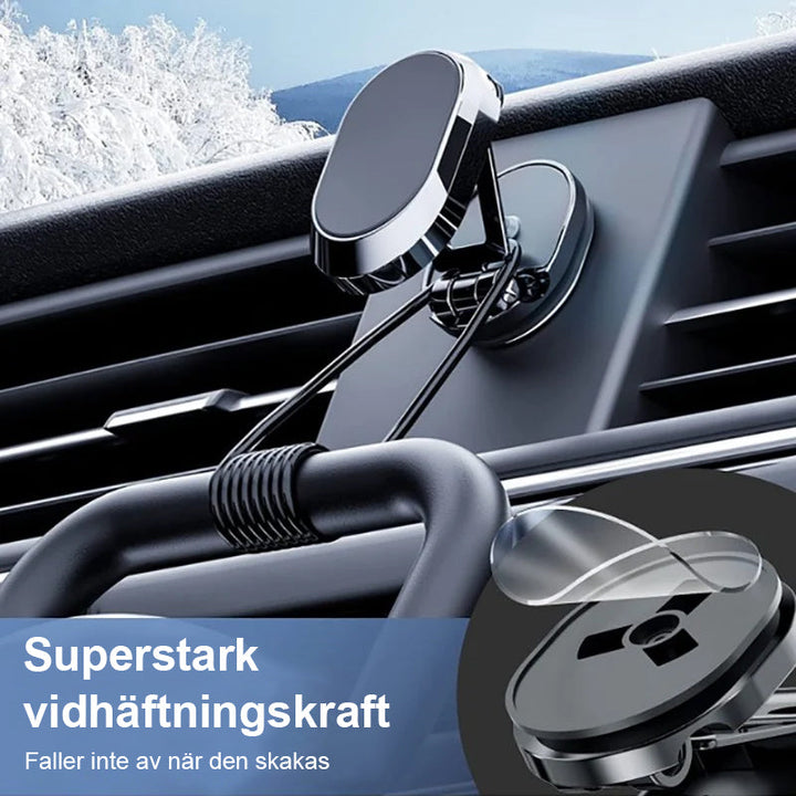 Magnetisk biltelefonhållare – Justerbar och stark