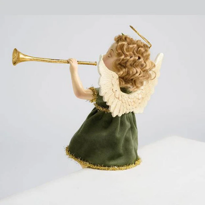 Julängel med trumpet – Dekorativ figur