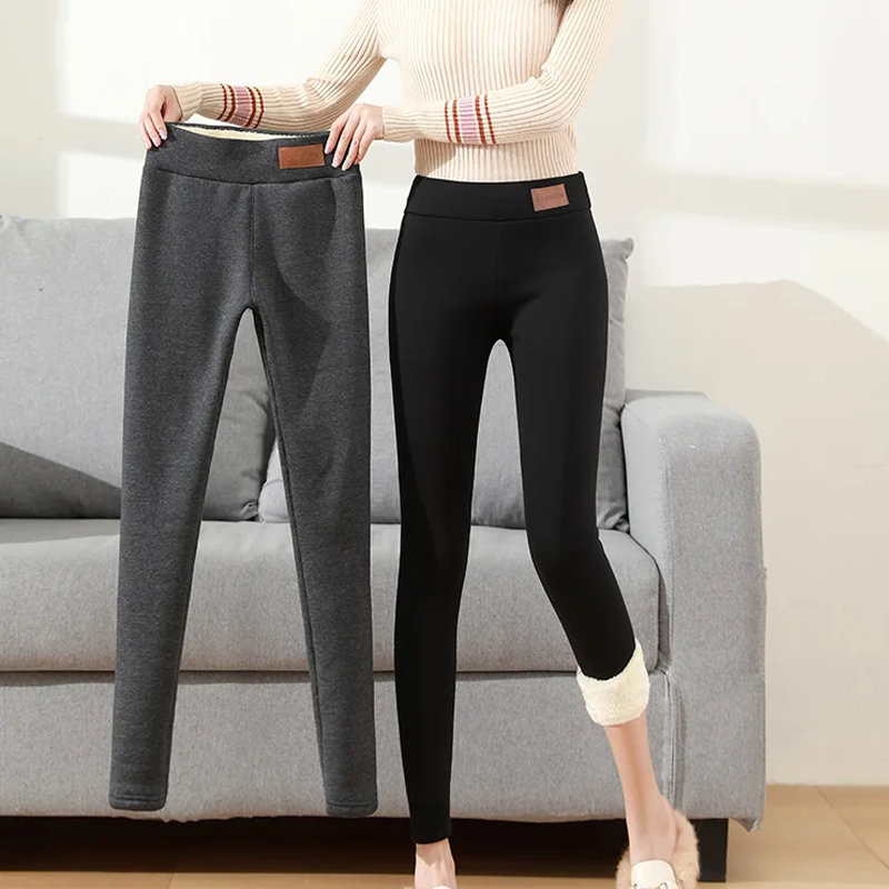 Varma fodrade leggings för kvinnor