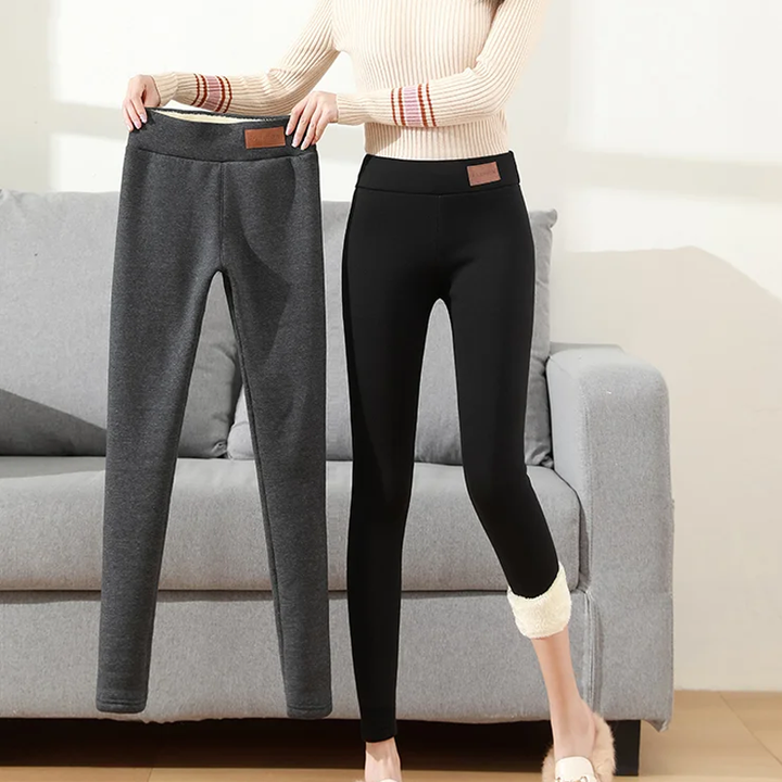 Varma fodrade leggings för kvinnor