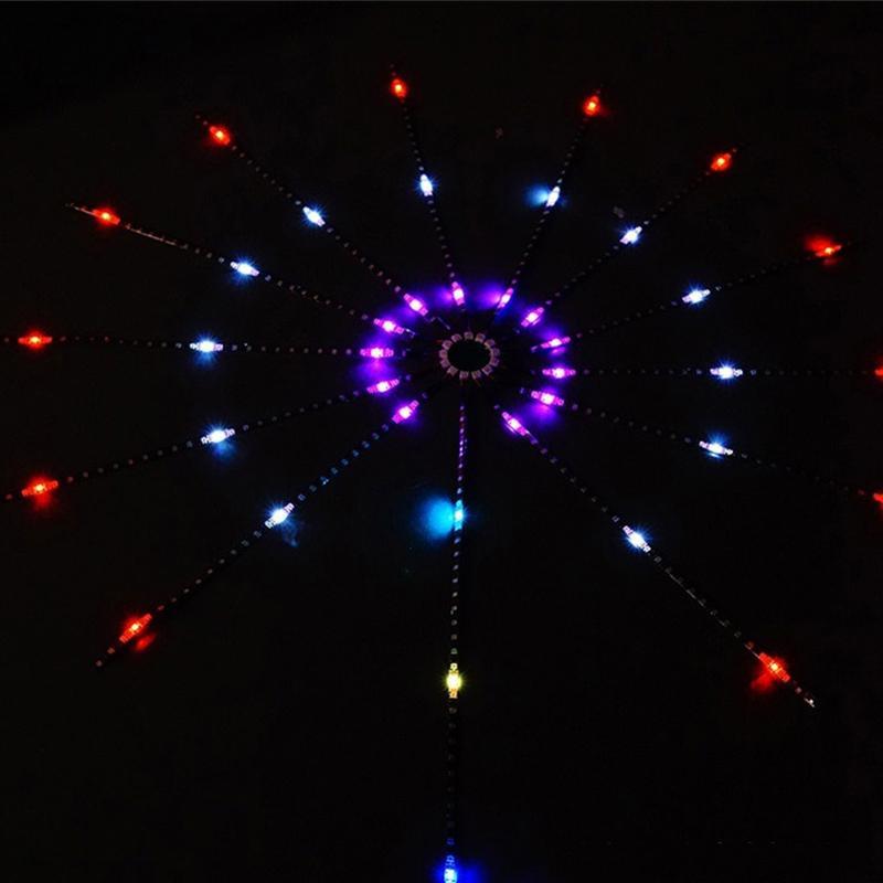 Fyrverkeri LED-lampor med musik- och mikrofonläge