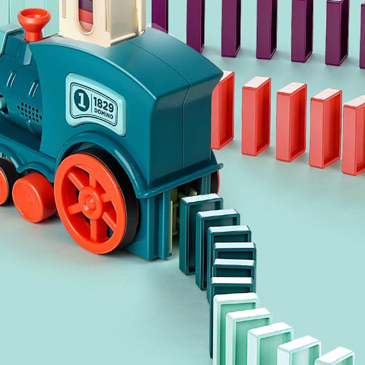 Domino Tågblock Set för Barn