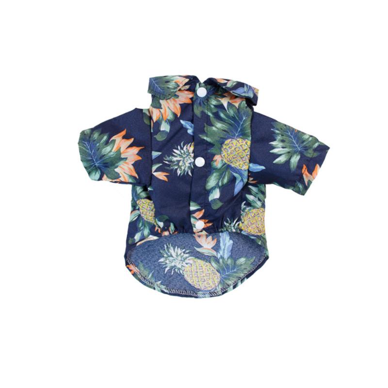 Hawaii-inspirerade T-tröjor för hundar – Sommarstil