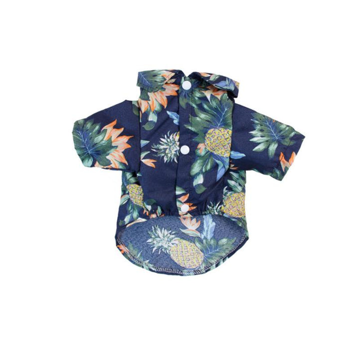 Hawaii-inspirerade T-tröjor för hundar – Sommarstil