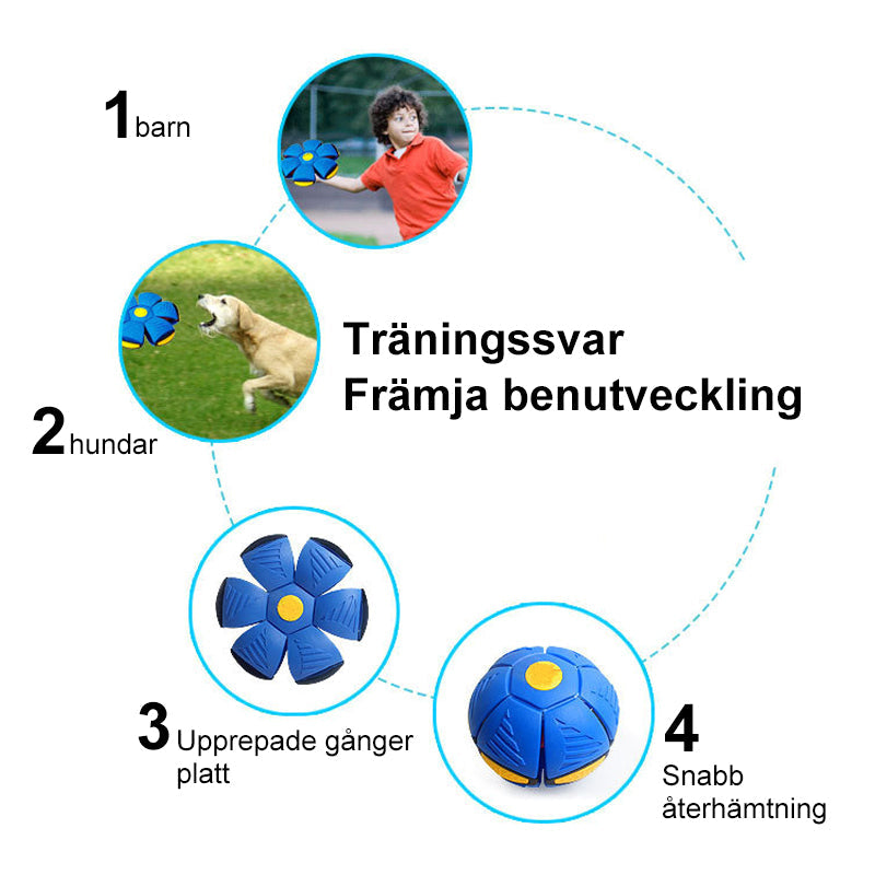 Magisk Dekomprimeringsboll UFO med Ljus & Ljud