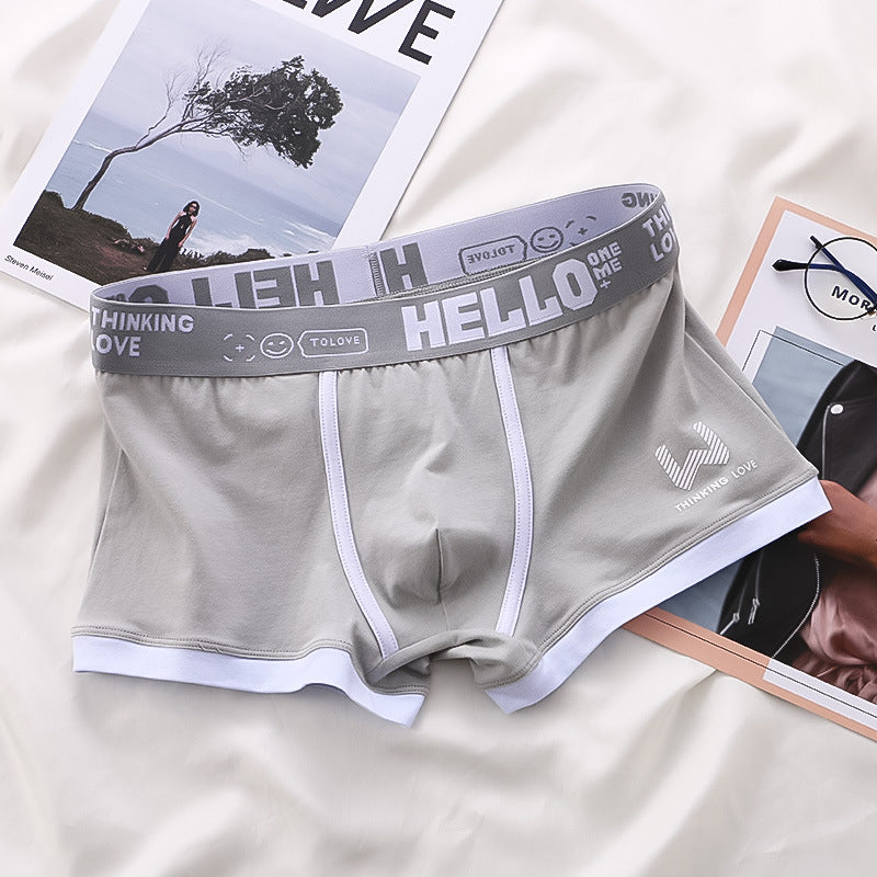 3x Tropiska HELLO Boxershorts