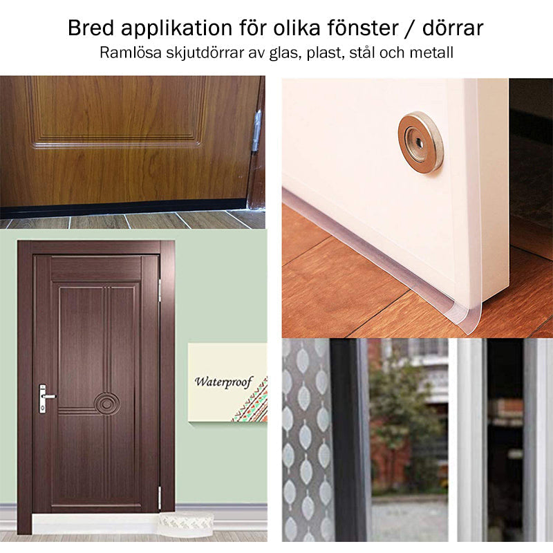 Tätningslist för dörr och fönster, 5m