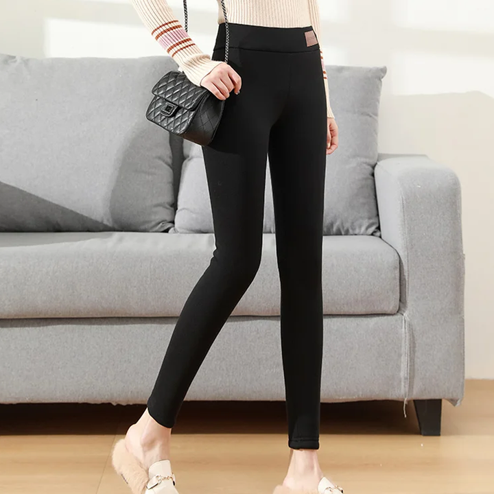 Varma fodrade leggings för kvinnor