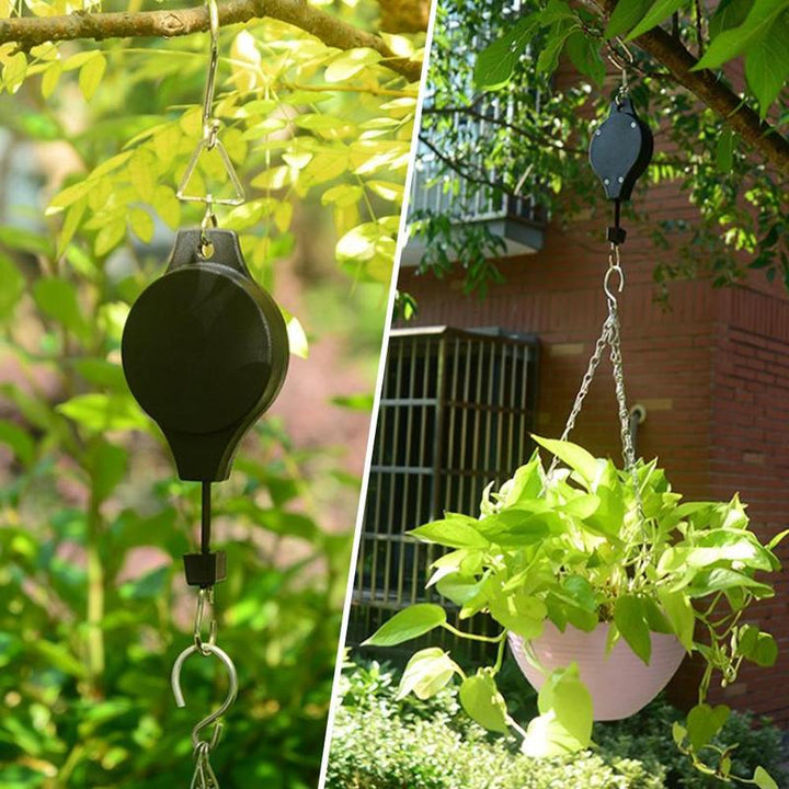 Infällbar krok för trädgårdskorgar, krukor & fågelmatare