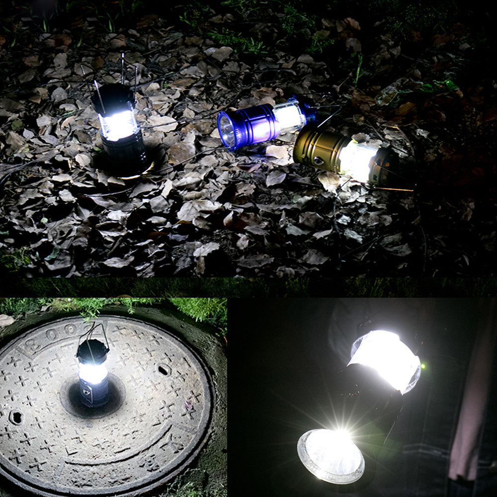 Multifunktionell Utomhuslampa för Camping och Nödsituationer