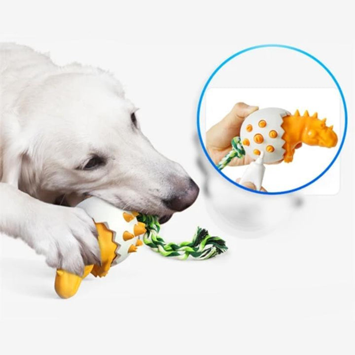 Dinosaurieägg Hundtuggleksak