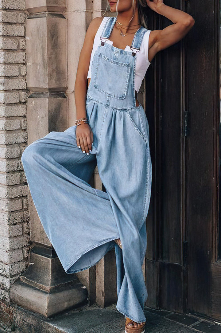 Solenn Damjeans-jumpsuit i denim