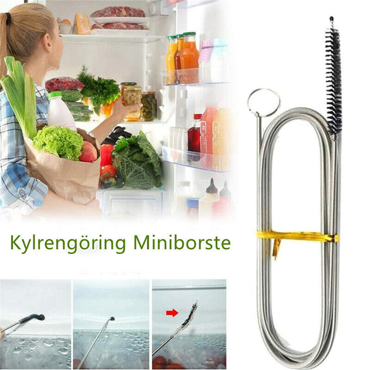 Flexibel Rengöringsborste för Kylskåpsavlopp och Långa Rör