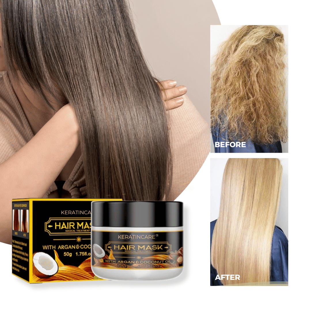 KeratinCare - Silk & Gloss Hårutslätande Keratinmask
