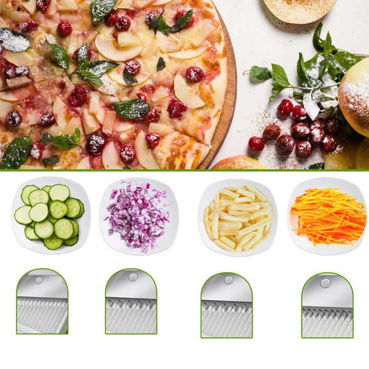 Justerbar och säker grönsaksskärare för köket