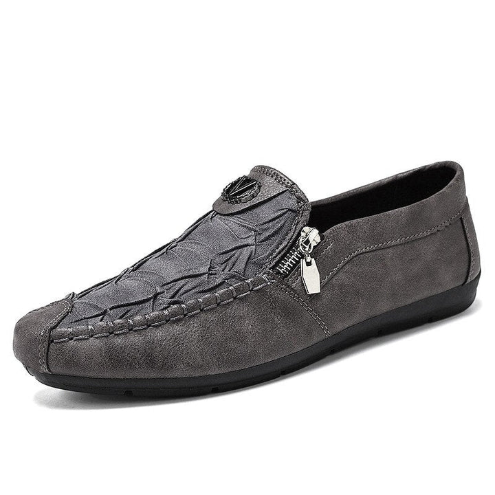 Andningsaktiva slip-on-skor för män