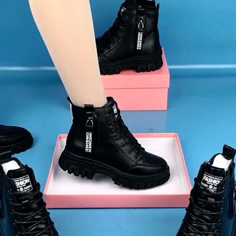 Höga varma booties